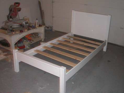 box bed frame diy