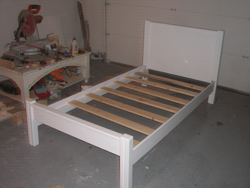 DIY Twin Bed Frame Building Plans Wooden PDF simple twin 